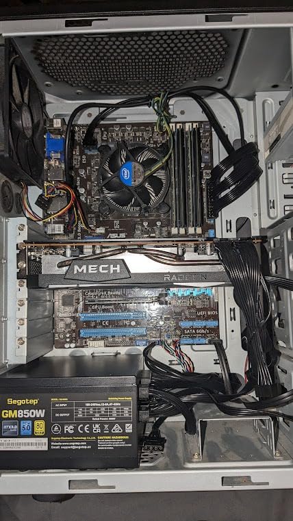 Segotep GM850 850W Power Supply, 80 Plus Gold Certified, PCIe 5.1 & ATX 3.1 customer photo 1