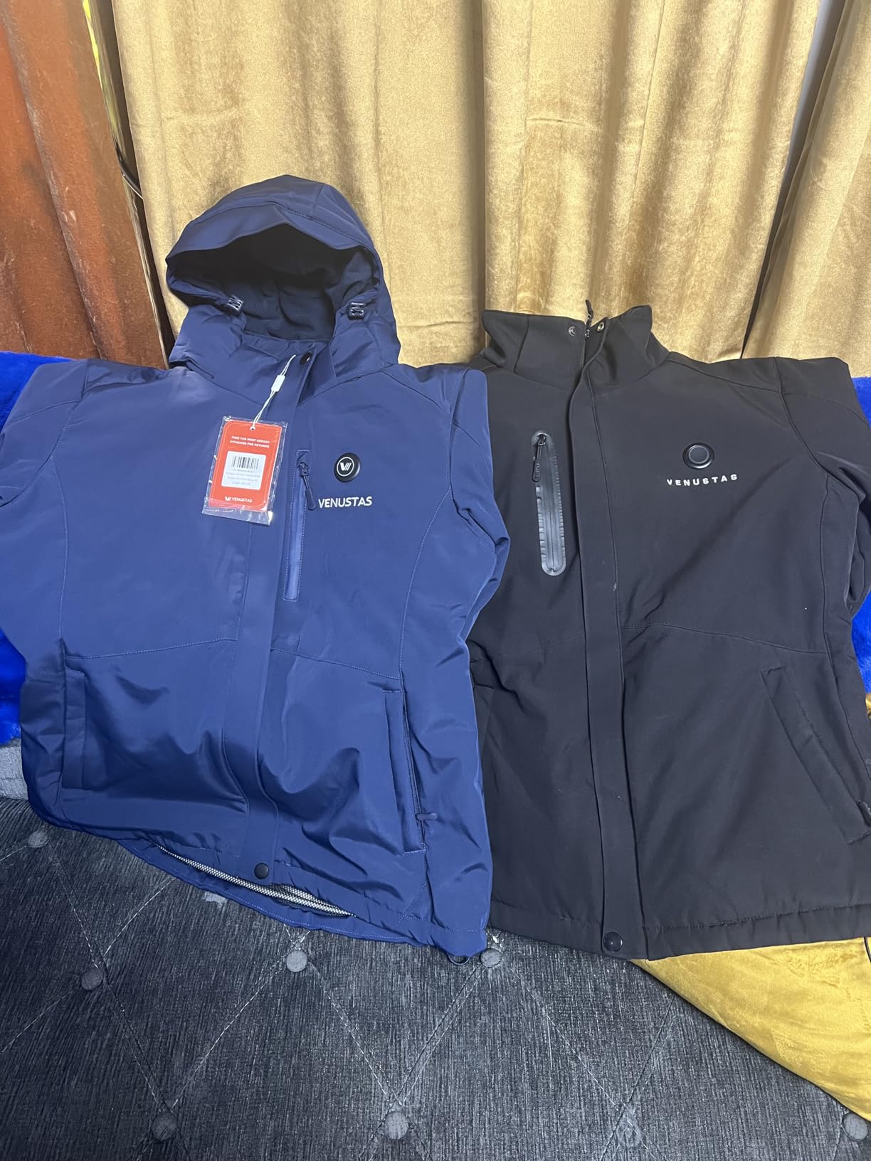 Venustas Women's Waterproof Heated Jacket with Battery & Detachable Hood customer photo 1