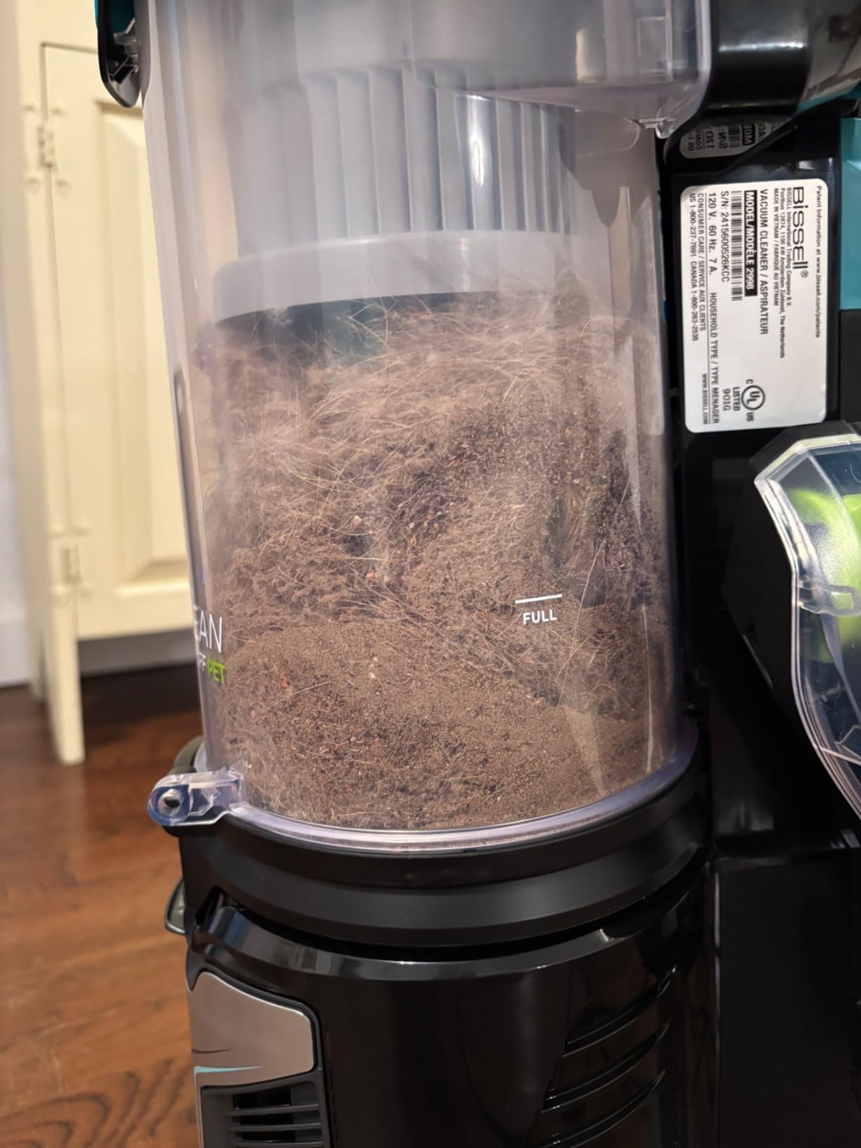 Bissell MultiClean Allergen Lift-Off Pet Vacuum, HEPA, Tangle-Free, 2998 customer photo 1