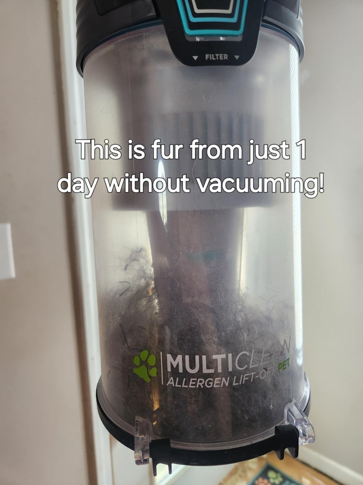 Bissell MultiClean Allergen Lift-Off Pet Vacuum, HEPA, Tangle-Free, 2998 customer photo 2