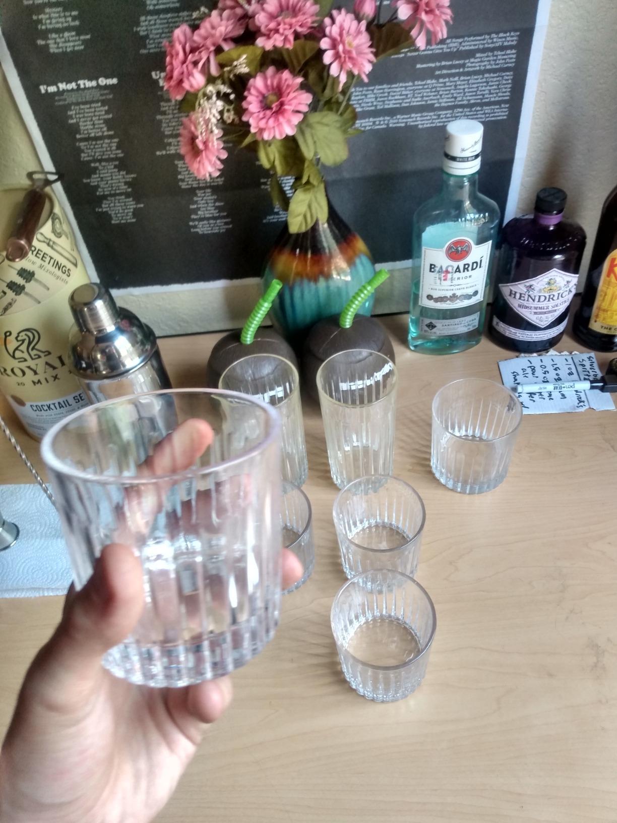 GLASKEY Whiskey Glasses Set of 4,Rock Glasses,11 oz Lead-Free Crystal Bourbon Glass,Old Fashioned Glass for Bourbon,Cognac,Irish Whisky,Personalised Whisky Glass Gift Set for Men,Dad,Brother customer photo 2