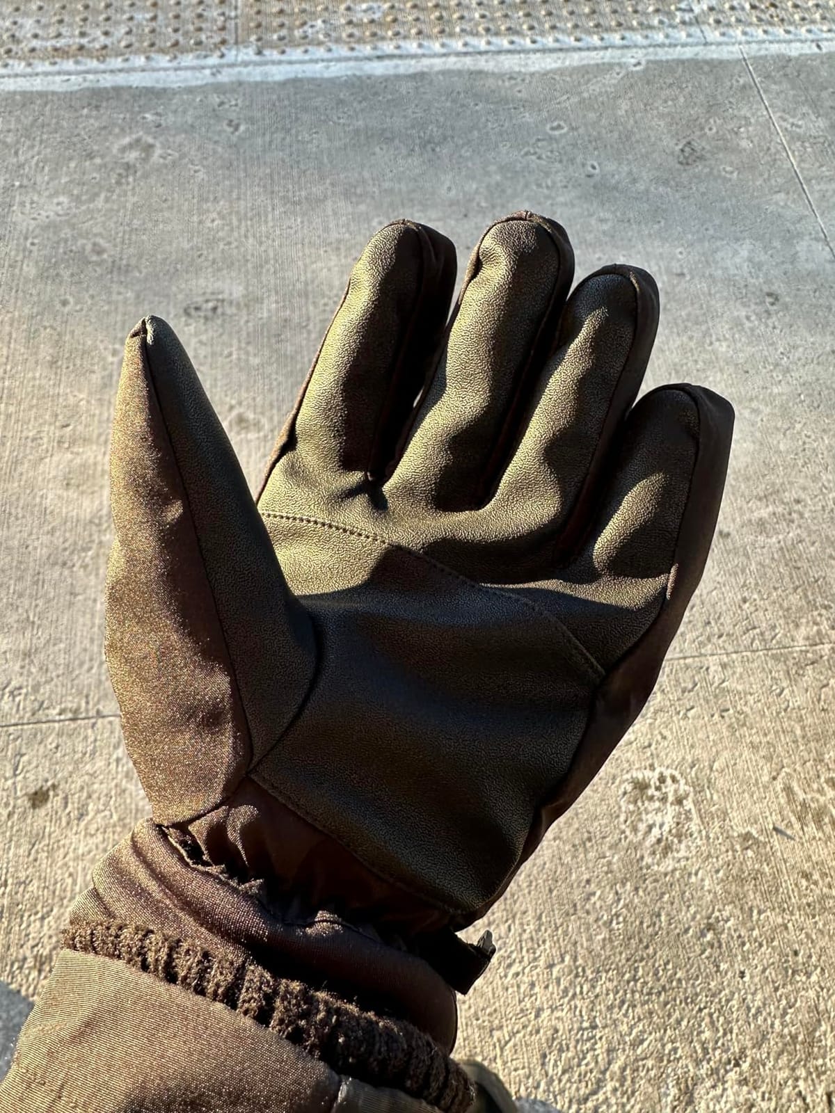 TRENDOUX Winter Gloves for Men Warm: 3M Thinsulate -20℉ Windproof Waterproof Ski Women Glove with Touchscreen Thermal Lining Anti-Slip for Work Cycling Motorcycle Snowboarding customer photo 1