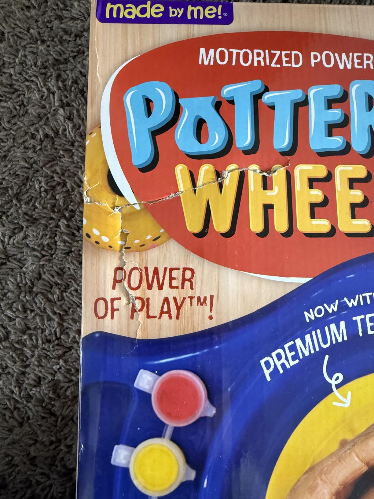 Made By Me Motorized Power Pottery Wheel - At Home Pottery Making – Clay Sculpting Activity for Kids Ages 6 and Up customer photo 2