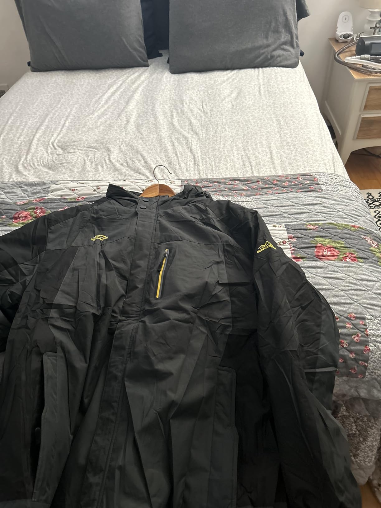 MAGCOMSEN Mens Winter Ski Jackets Snow Hiking Fleece Coats with Hood customer photo 2