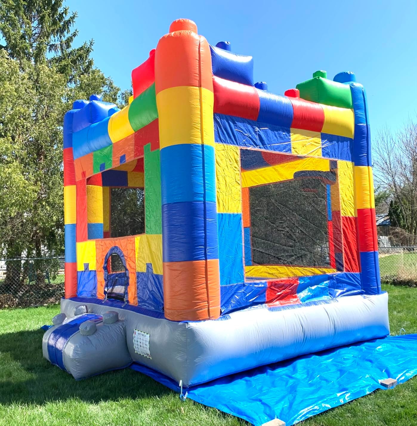 HeroKiddo 13x15 Castle Commercial Inflatable Bounce House customer photo 1