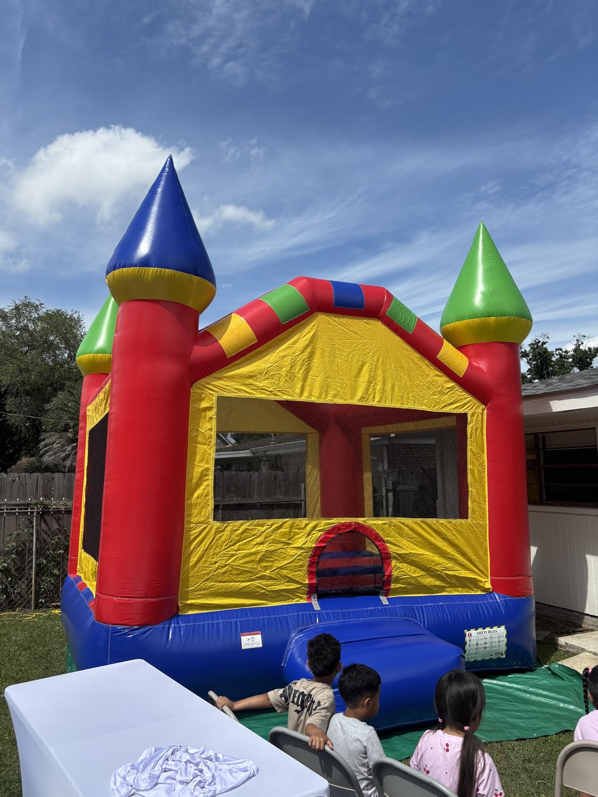 HeroKiddo 13x15 Castle Commercial Inflatable Bounce House customer photo 2
