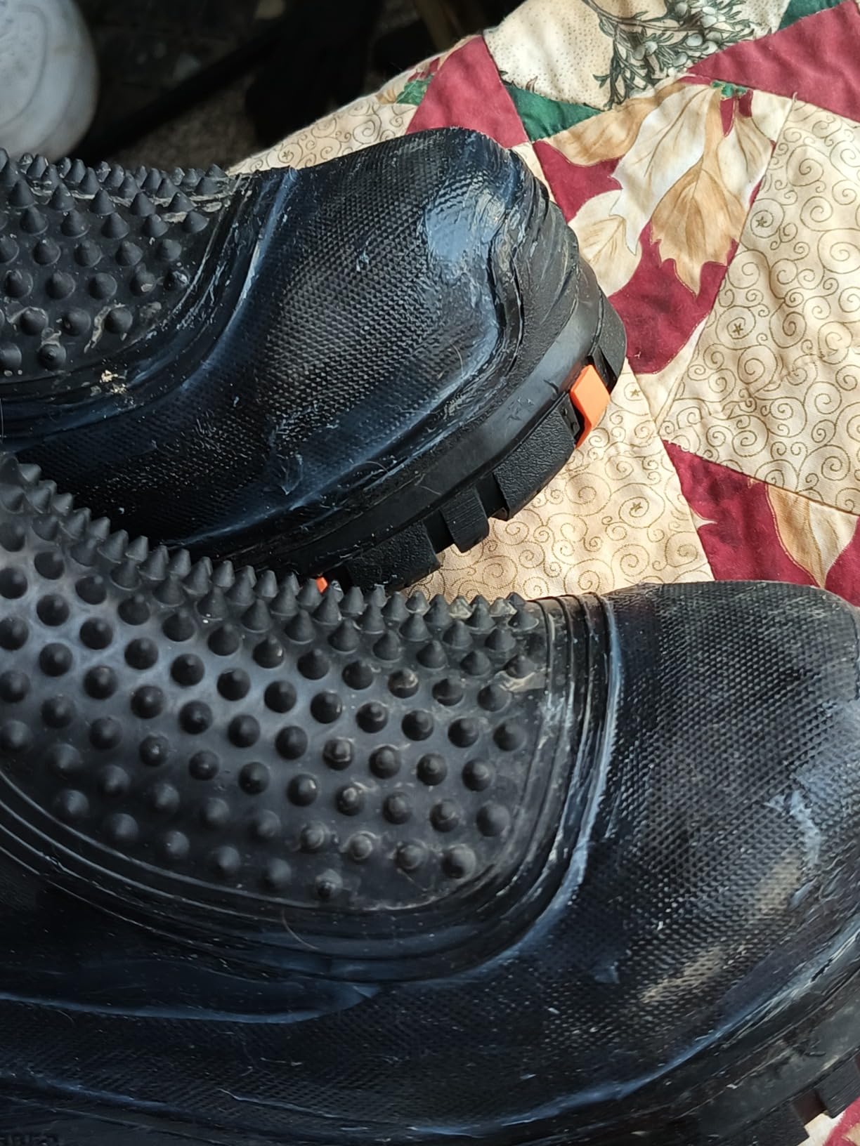 Dryshod Men's Megatar Met Guard Steel Toe Work Boot | Rubber | Waterproof | Insulated | MEG-UH-BK customer photo 2