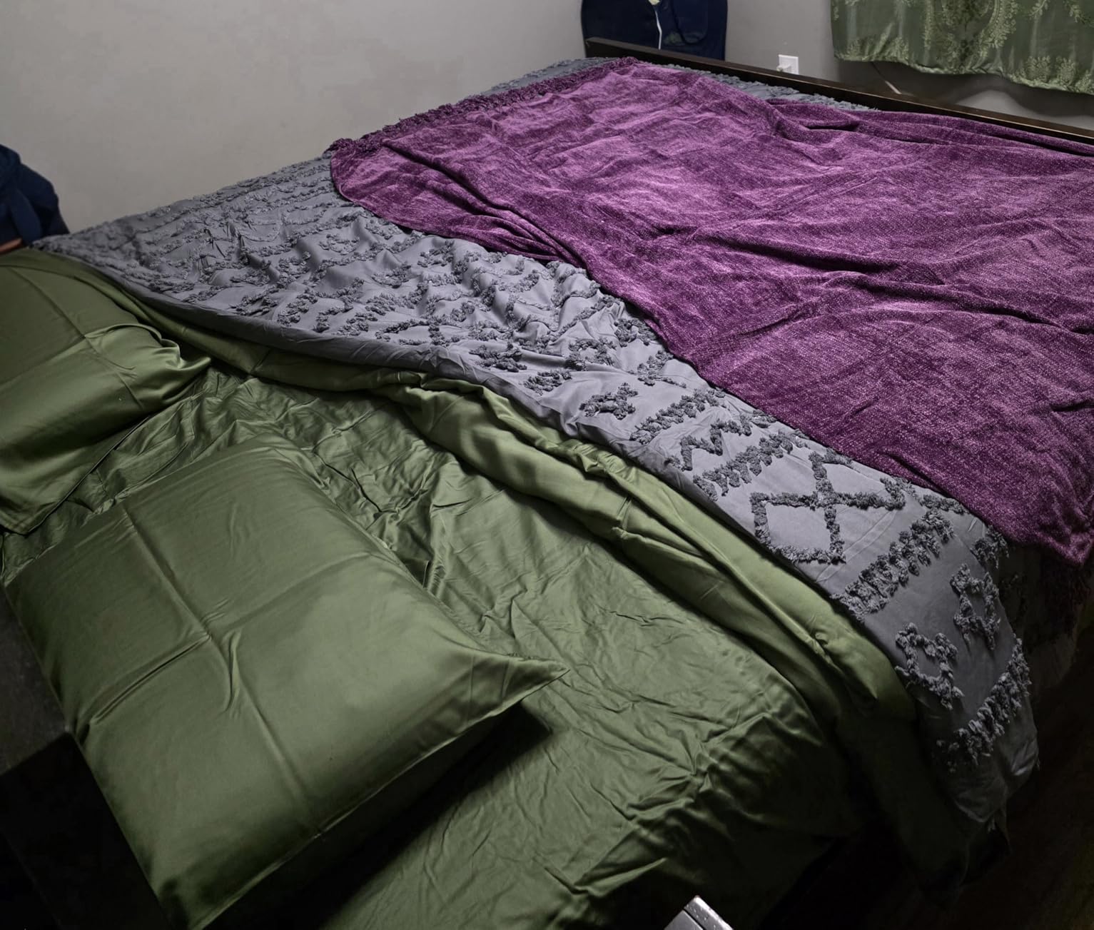 DECOLURE 100% Viscose Derived from Bamboo Sheets Queen Size | 4 Pc Bed Set customer photo 2