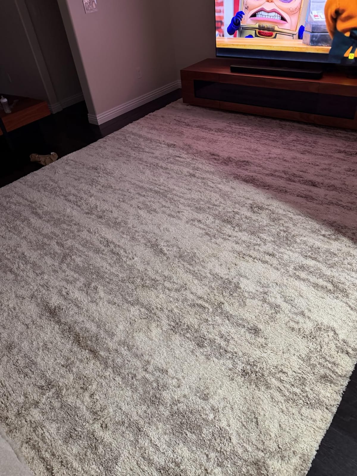 SAFAVIEH Hudson Shag Rug 9x12, Large Ivory & Beige SGH206B customer photo 1