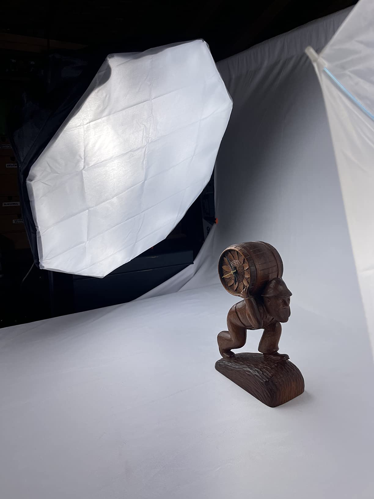 Kate Gray Photography Backdrop Solid Neutral Grey Background for Portrait customer photo 2