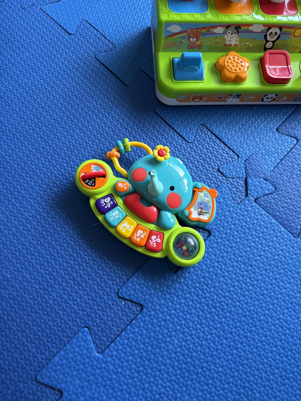 Baby Piano Toys 6-12 Months, Elephant Piano Keyboard Newborn & Infant Toys customer photo 1