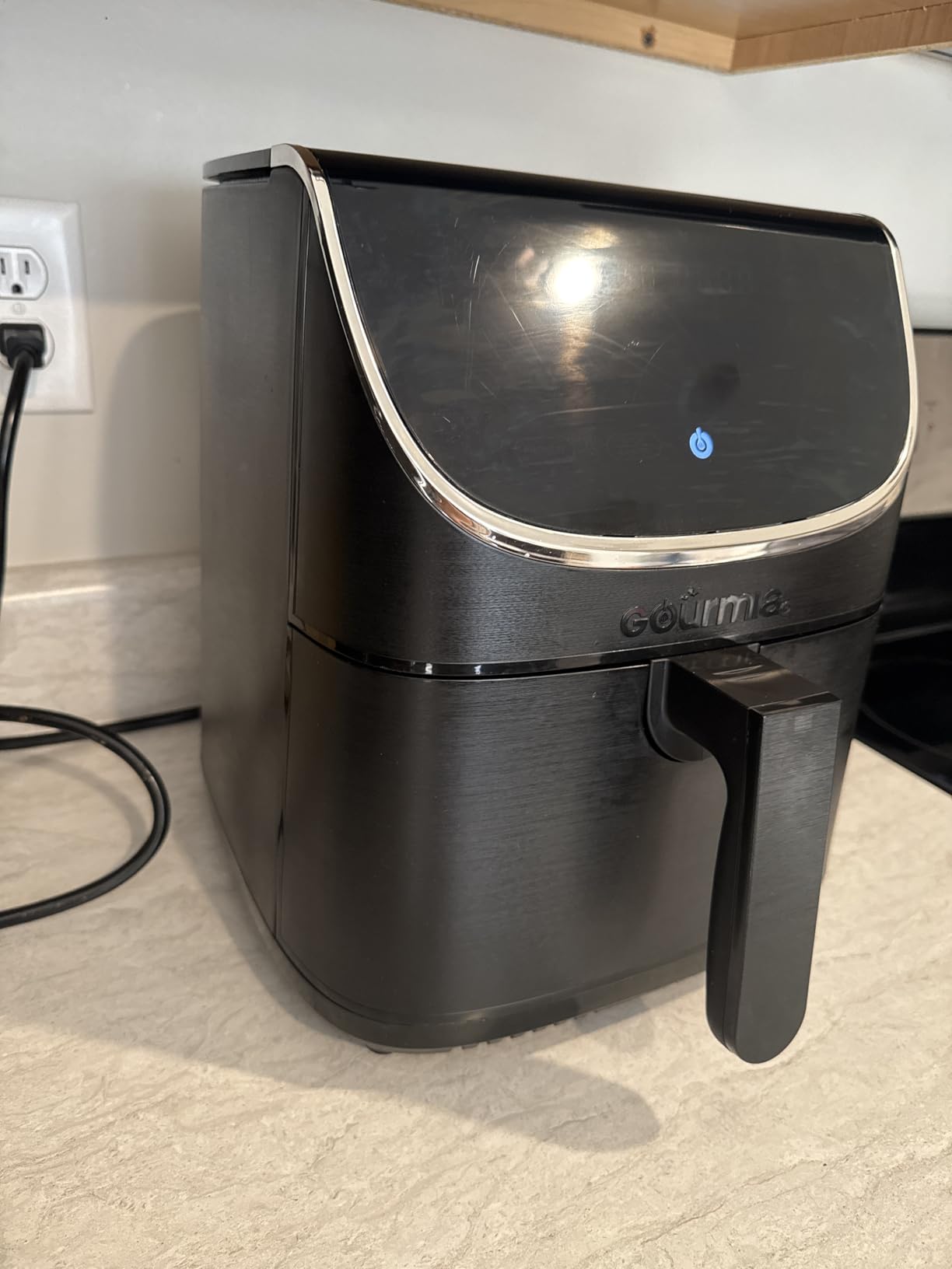 Gourmia Air Fryer - 7 Qt Basket Capacity, 12 Cooking Presets, Black customer photo 2
