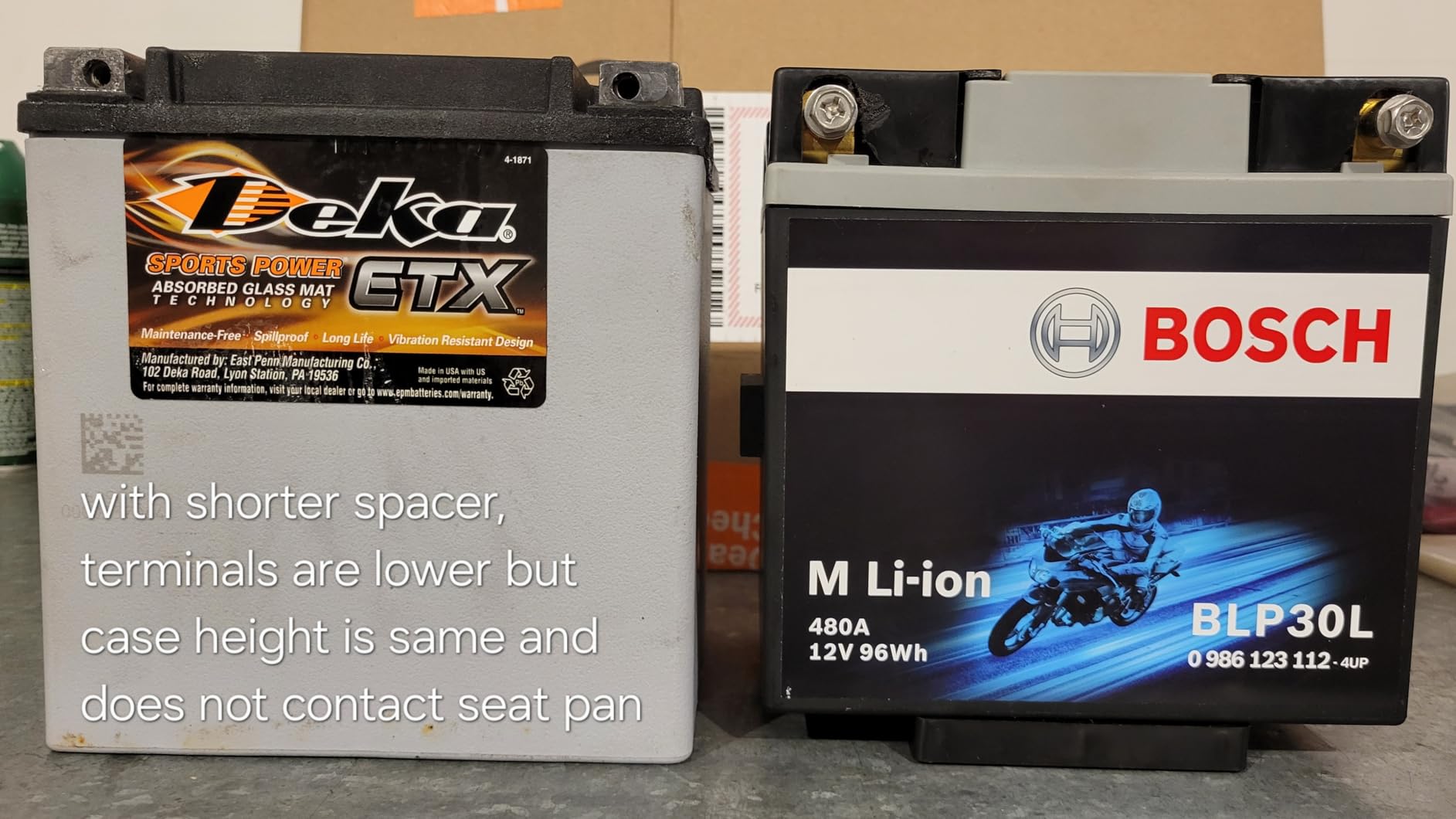 BOSCH BLP9 - Lithium PowerSport Battery - Group 9, 12V, 180A customer photo 1