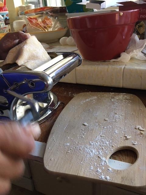 Cestari Stainless Steel Pasta Machine - 150 mm Roller with Patented Suction Base for No-Slip Use - Includes Pasta Cutter, Hand Crank, and Recipes customer photo 2