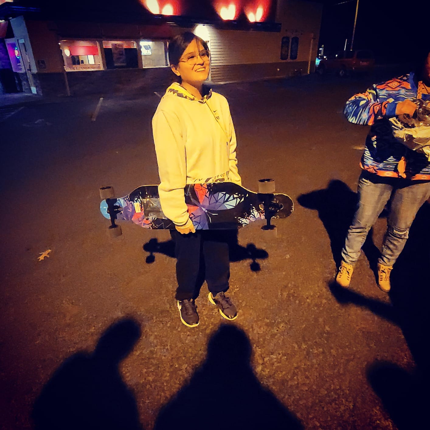 41 Inch Longboard Skateboard 8 Ply Natural Maple Complete Skateboard Cruiser for Cruising, Carving, Free-Style and Downhill with T-Tool customer photo 2