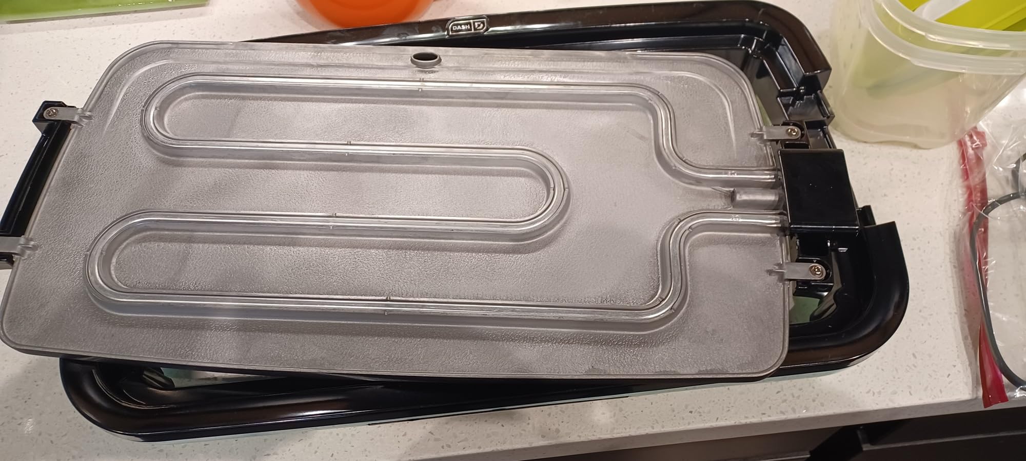 Dash Deluxe Everyday Electric Griddle, Removable Nonstick Plate, Aqua customer photo 1