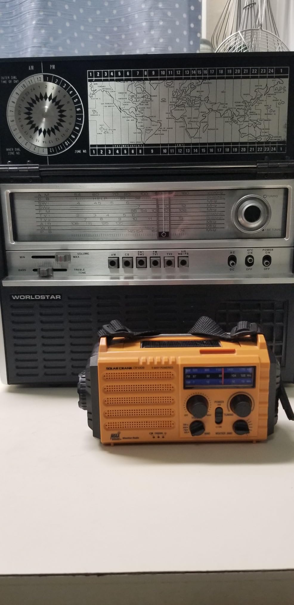 Raynic Emergency Radio, 5000mAh/18500mWh Weather Radio, Solar Hand Crank Radio with AM/FM/SW/NOAA Alert, Cell Phone Charger, Headphone Jack, Flashlight and SOS Siren customer photo 1