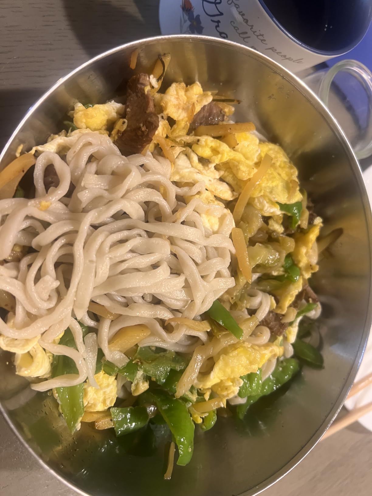 Newhai Electric Pasta Maker, Stainless Steel 135W for Home, 2 Noodle Sizes customer photo 2