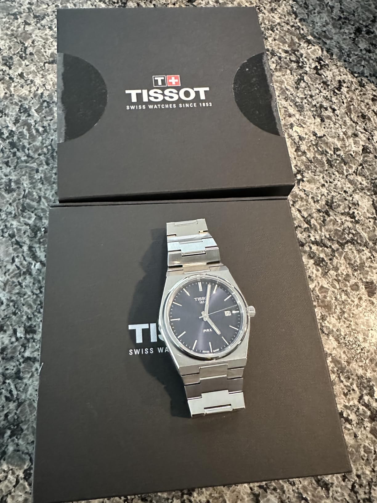 Tissot PRX, Swiss Quartz, 40mm, Blue Dial, Men’s Watch customer photo 1