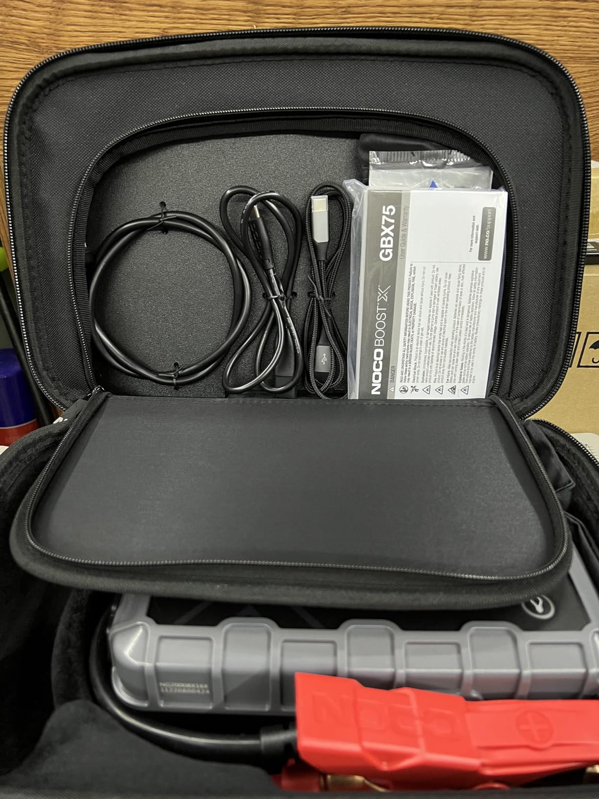 NOCO Boost GBX75 2500A UltraSafe Jump Starter, 12V Lithium Battery Booster customer photo 2