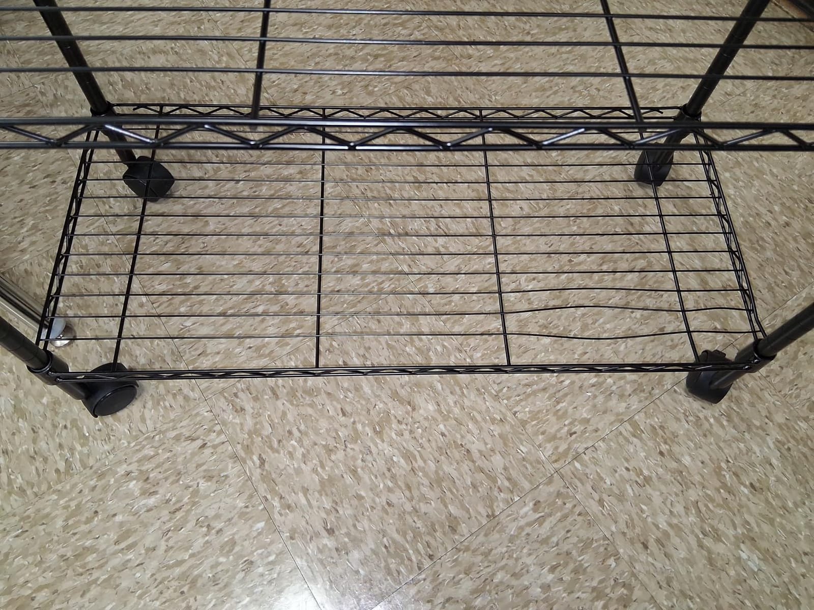 BestOffice | 6-Tier Wire Shelf with Wheels | 45