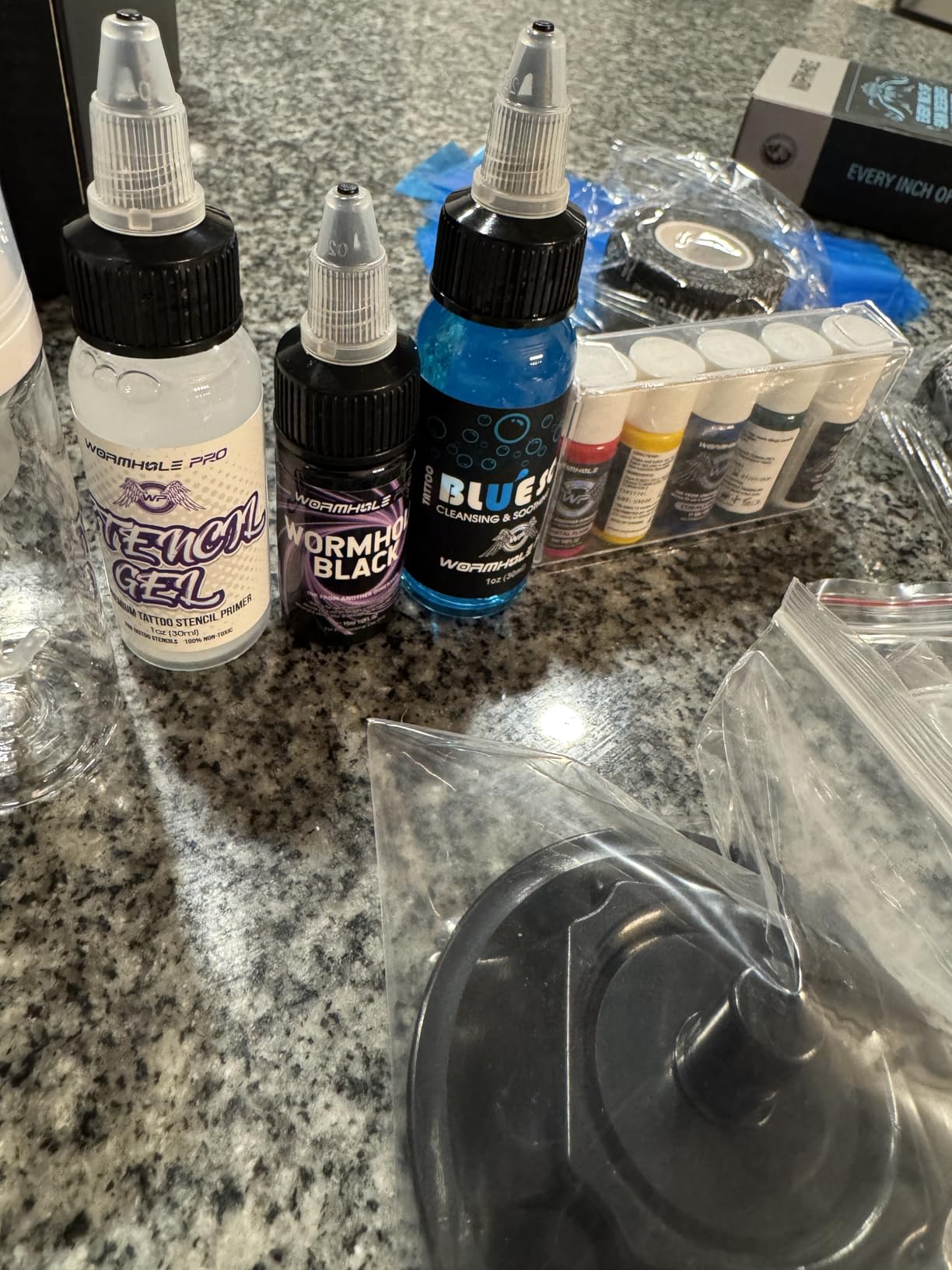 Wormhole Tattoo Gun Kit Uninterrupted Power Set for Beginners-Auri WTK070 customer photo 1