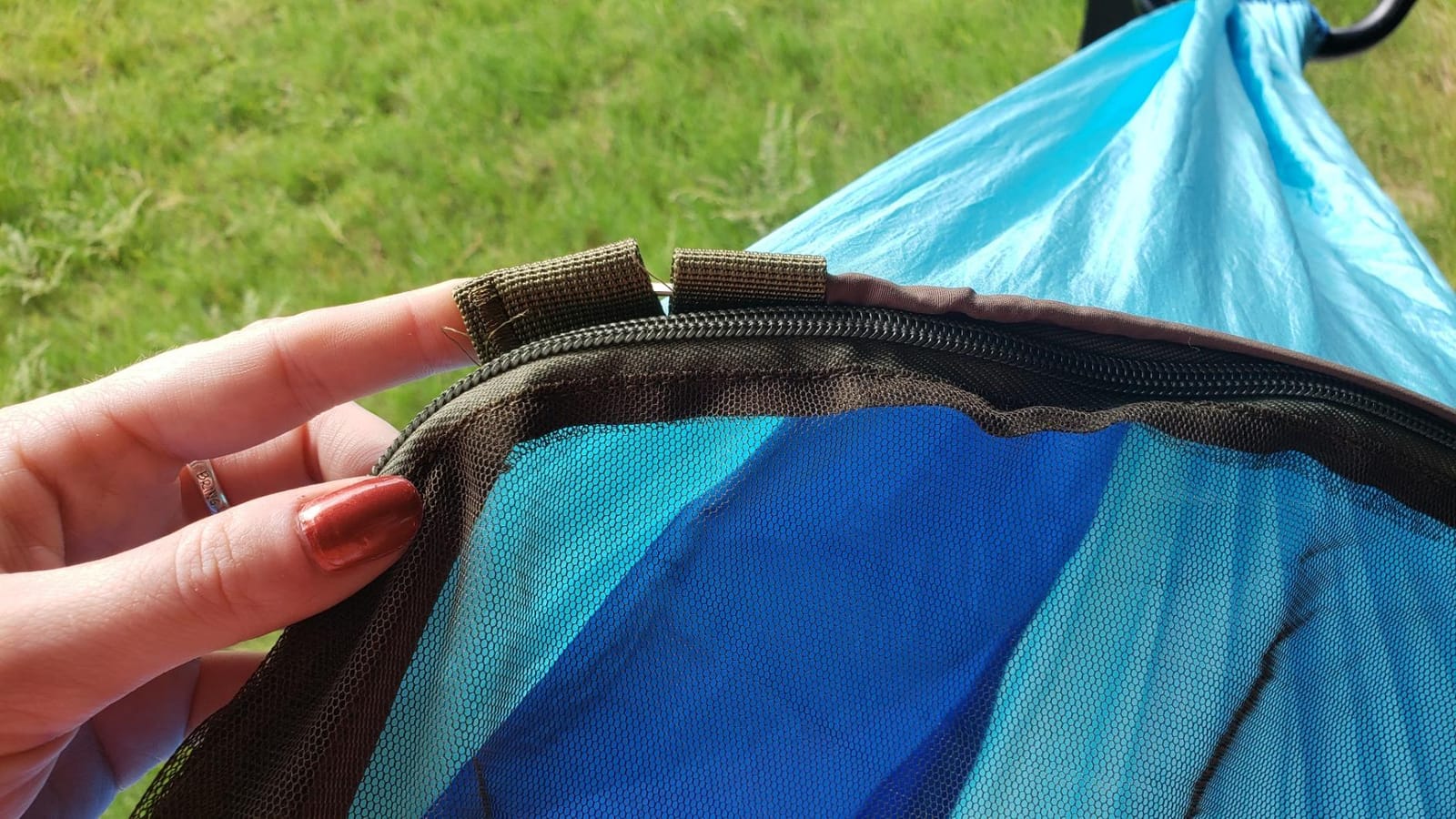 G4Free Large Camping Hammock for Outside with Mosquito Net 2 People Hammock customer photo 1