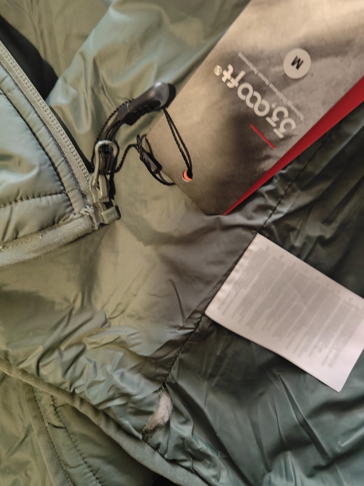 33,000ft Men's Puffer Jacket Lightweight Packable Insulated Winter Coat customer photo 1