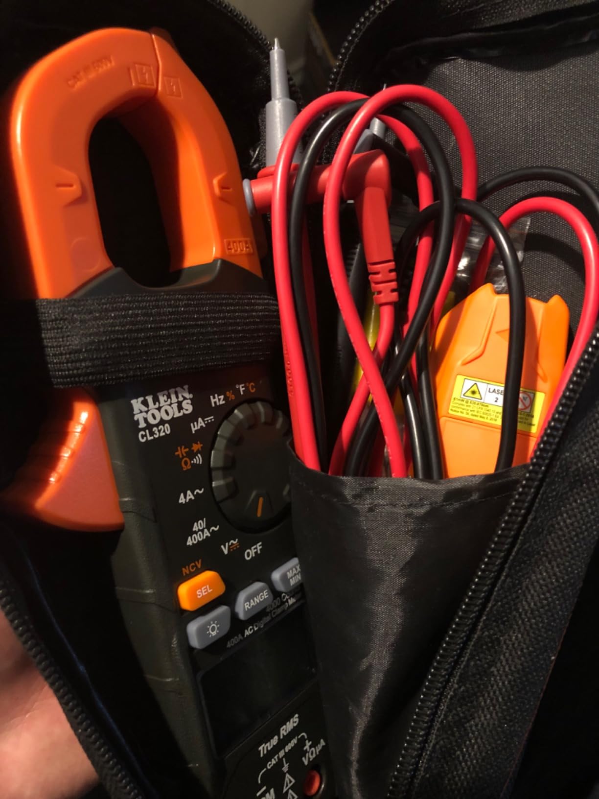 Klein Tools CL320KIT HVAC Kit for HVAC Testing; Digital Clamp Meter, Non-Contact Voltage Tester, and Infrared/Probe Thermometer customer photo 1