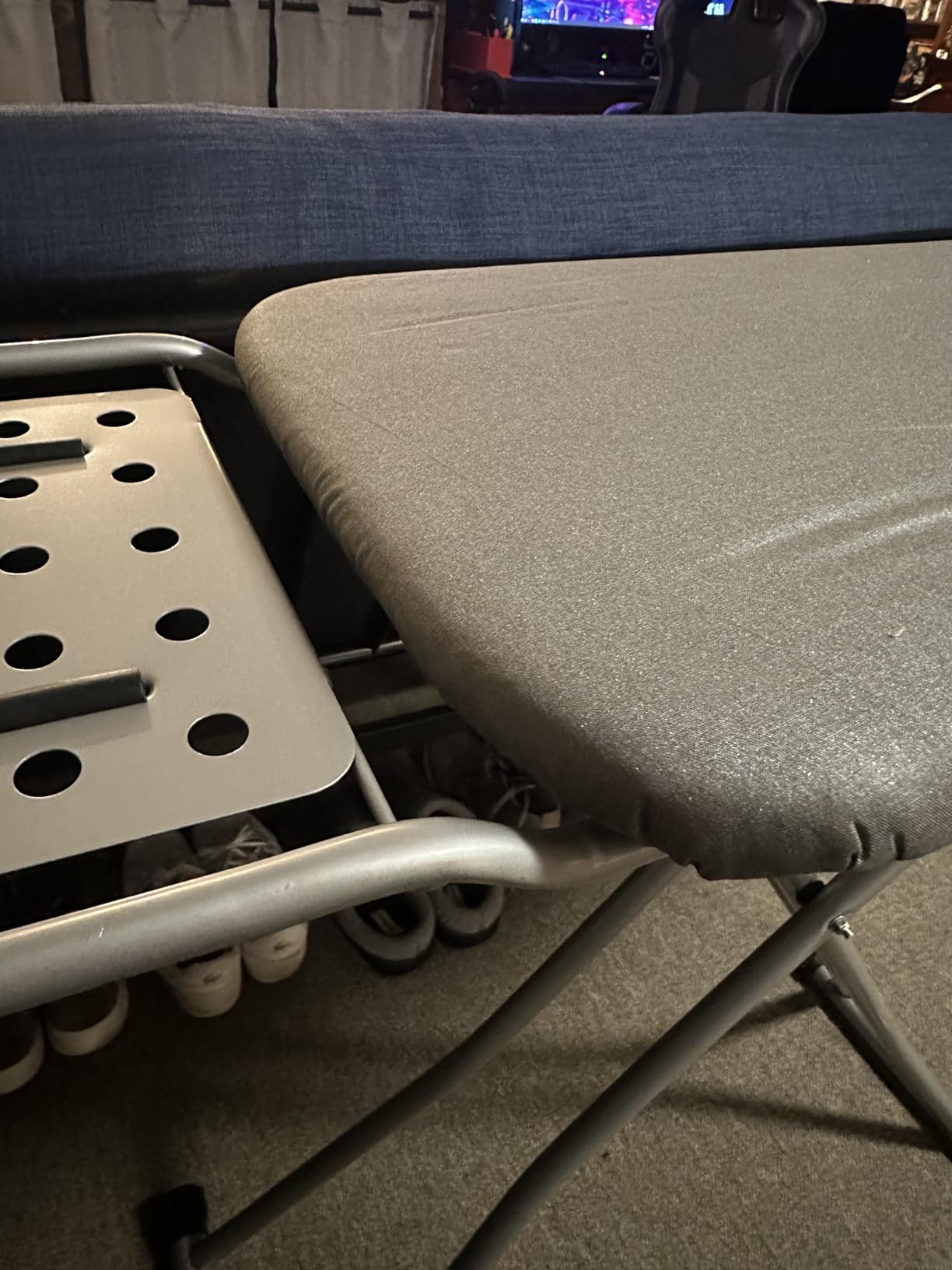 BKTD Full Size Ironing Board, Sturdy Frame, Heat Resistant Cover, Iron Rest customer photo 2