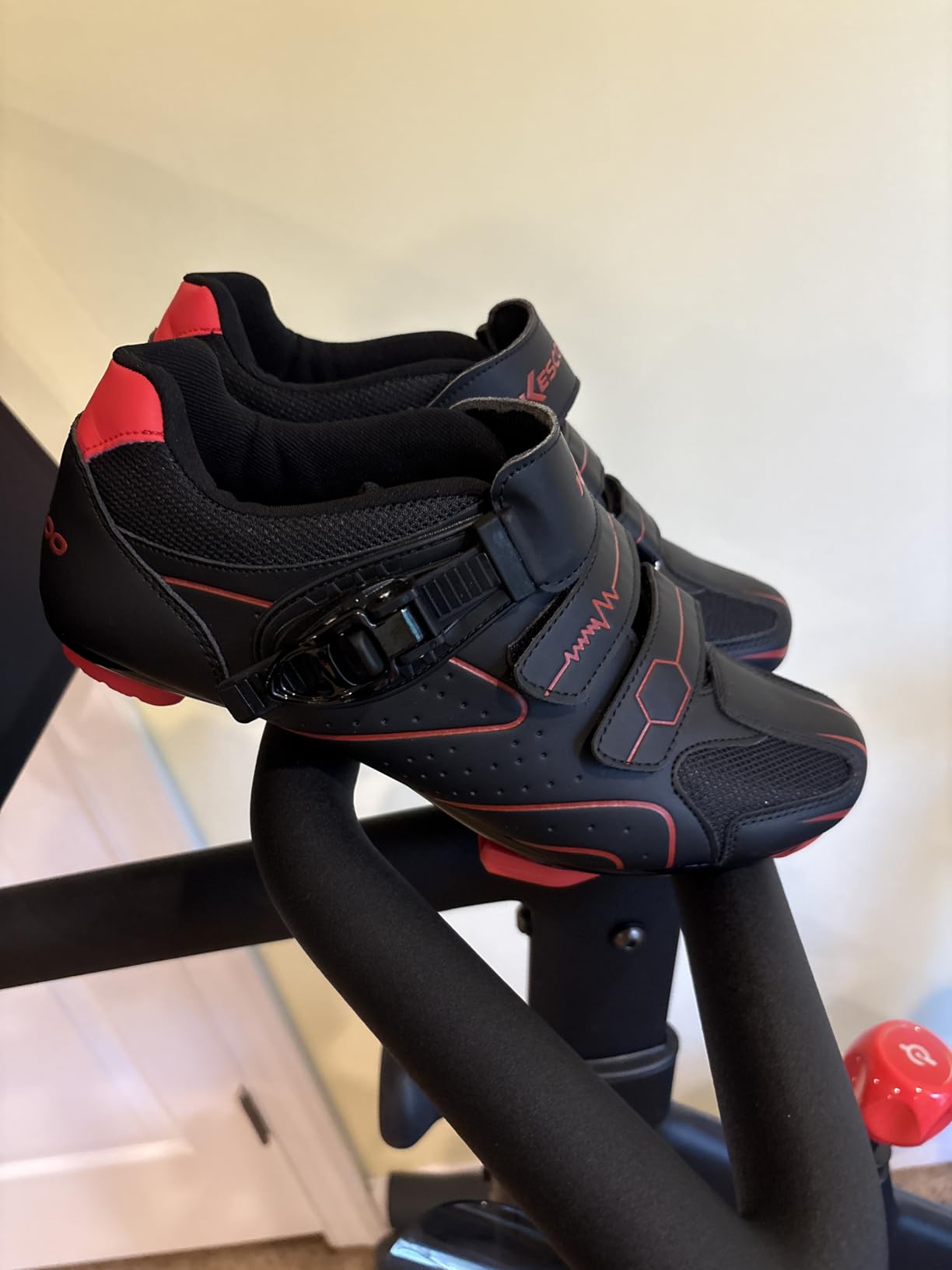 KESCOO Unisex Cycling Shoes Compatible with Peloton Indoor Road Bike customer photo 2
