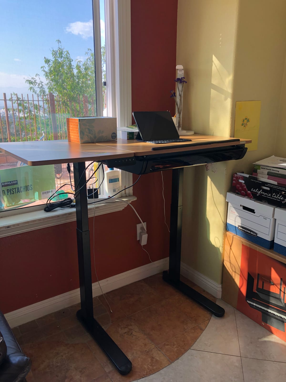 FLEXISPOT Electric Drafting Table Adjustable Height 47.2