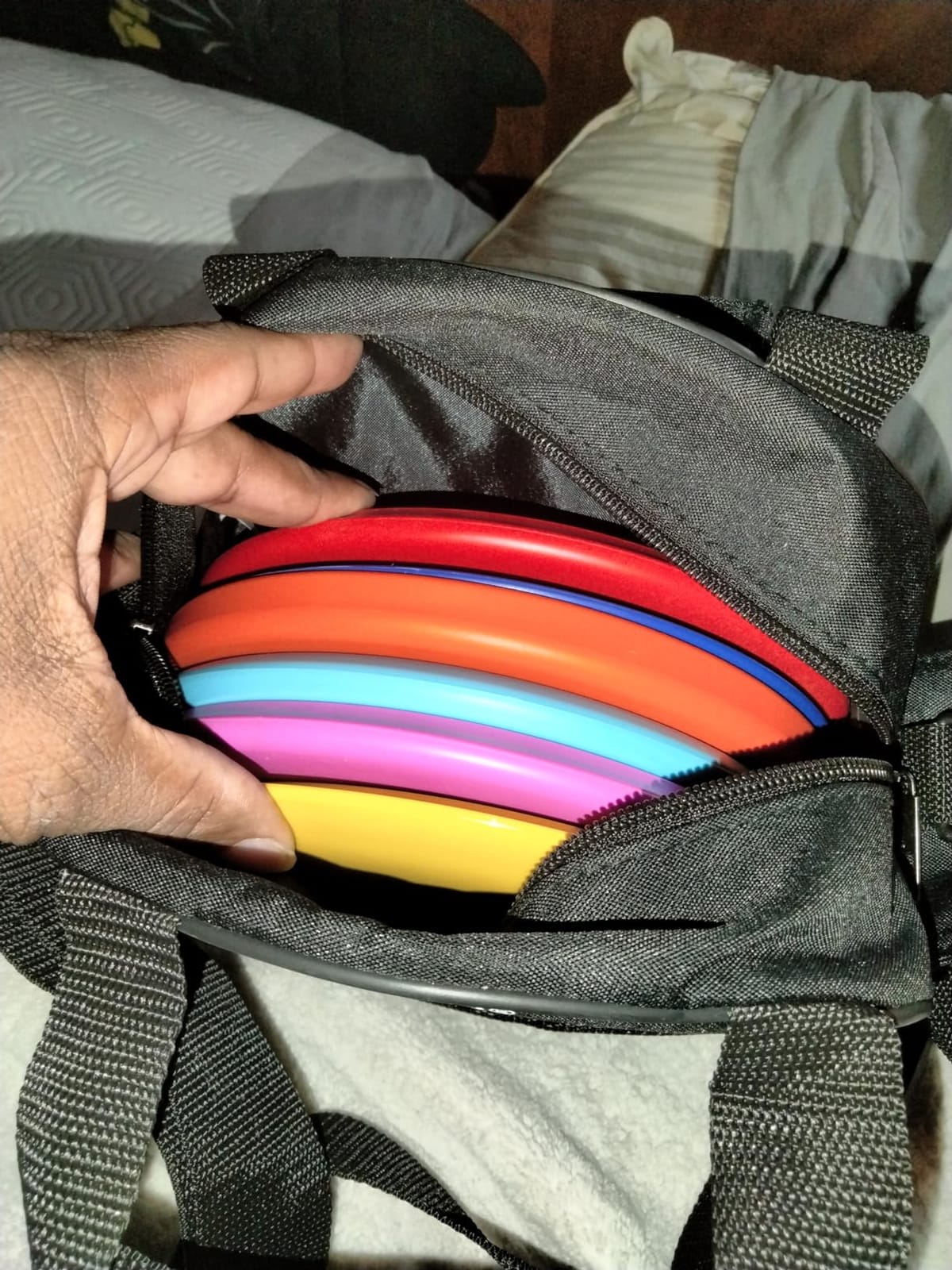 CROWN ME Disc Golf Set, Includes Drivers, Mid-Ranges, Putters & Bag, High-Performance Flying Disc Equipment for Outdoor Recreation customer photo 2