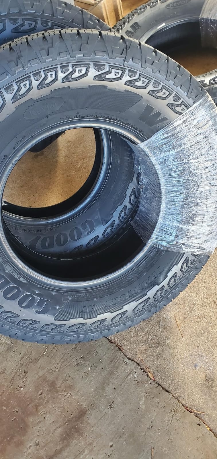 Goodyear Wrangler Territory AT 265/70R16 112 Tire customer photo 2