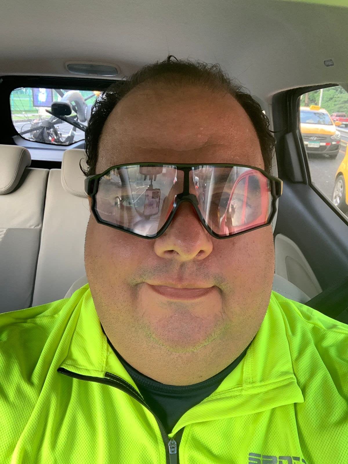 ROCKBROS Photochromic Sunglasses for Men Cycling Sunglasses Sports Bike Glasses customer photo 1