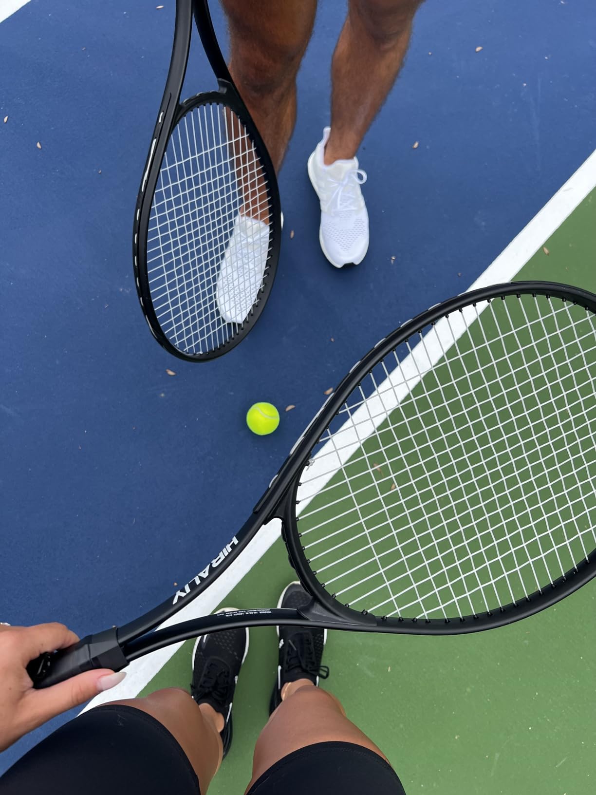 HIRALIY 27-Inch Tennis Racket for Adults with Ball and Carry Bag customer photo 1