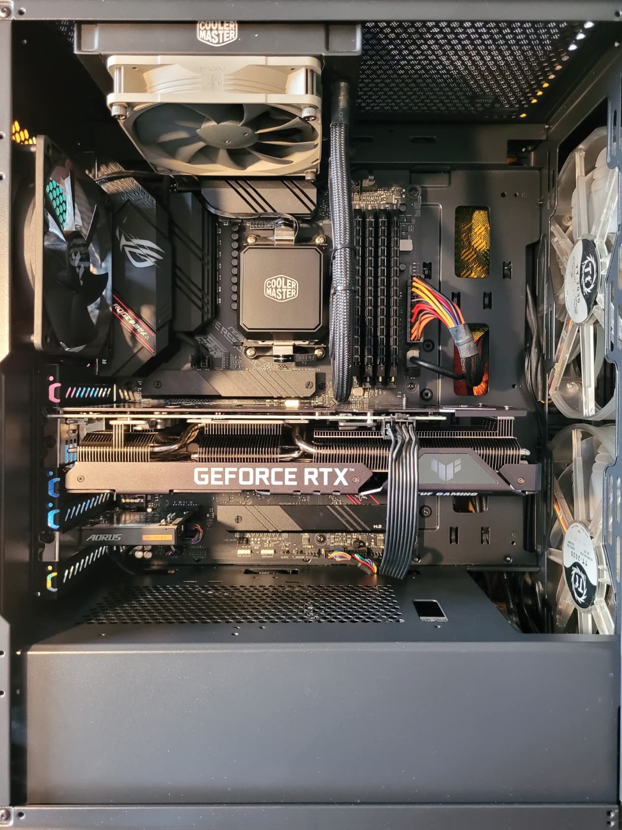 ASUS TUF Gaming NVIDIA GeForce RTX 3060 V2 OC Edition Graphics Card (PCIe 4.0, 12GB GDDR6, HDMI 2.1, DisplayPort 1.4a, Dual Ball Fan Bearings, Military-Grade Certification, GPU Tweak II) customer photo 1