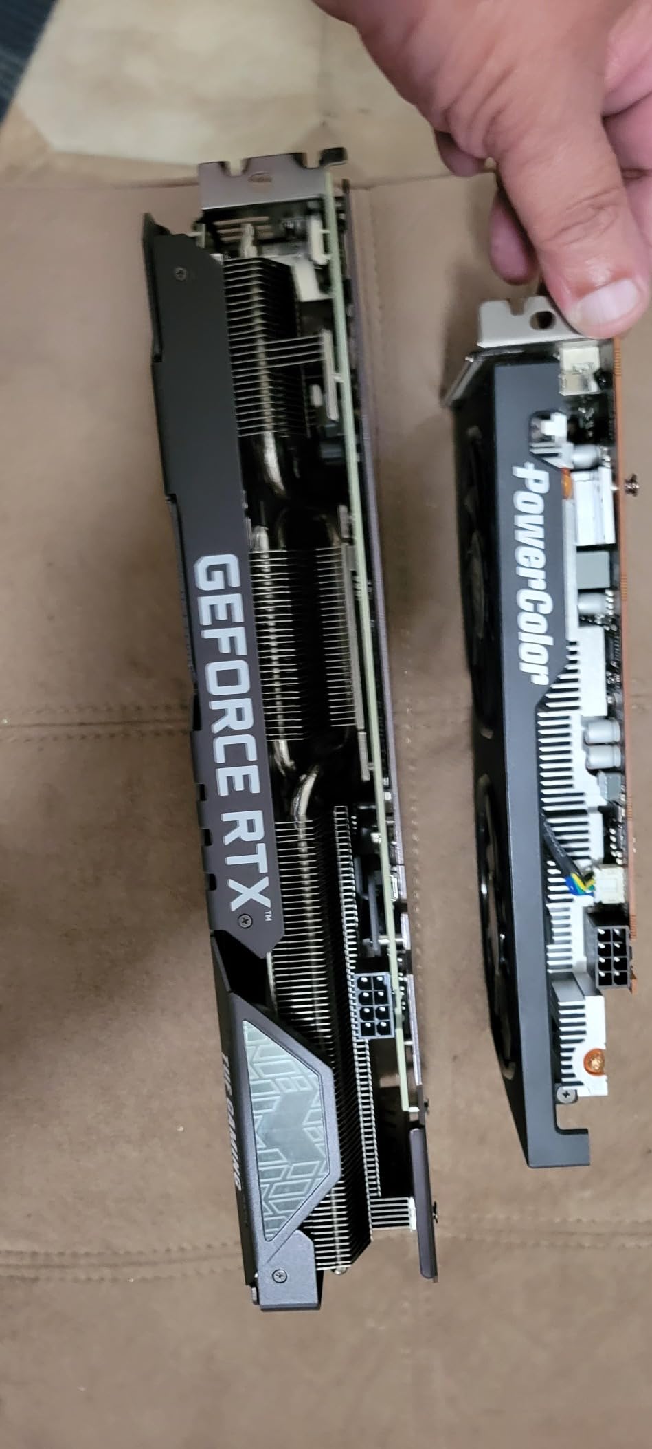 ASUS TUF Gaming NVIDIA GeForce RTX 3060 V2 OC Edition Graphics Card (PCIe 4.0, 12GB GDDR6, HDMI 2.1, DisplayPort 1.4a, Dual Ball Fan Bearings, Military-Grade Certification, GPU Tweak II) customer photo 2