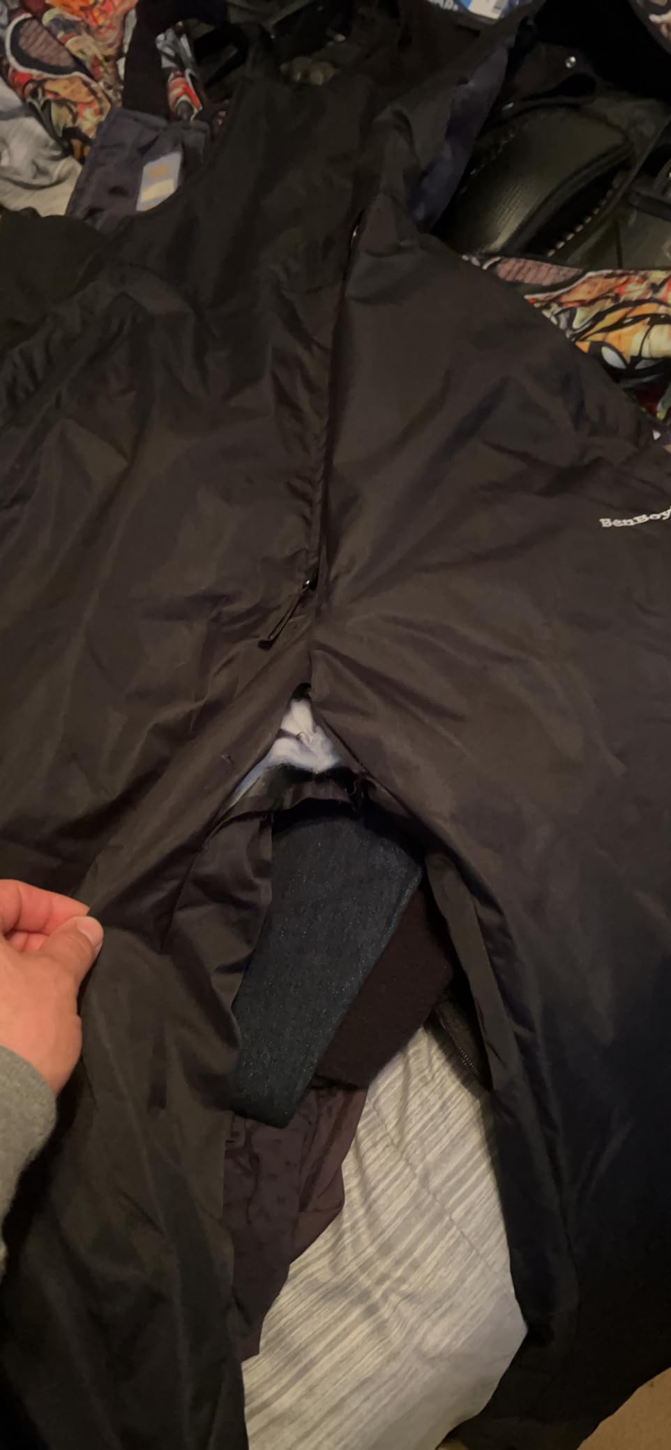 BenBoy Mens Snow Bibs Ski Pants Softshell Waterproof customer photo 2