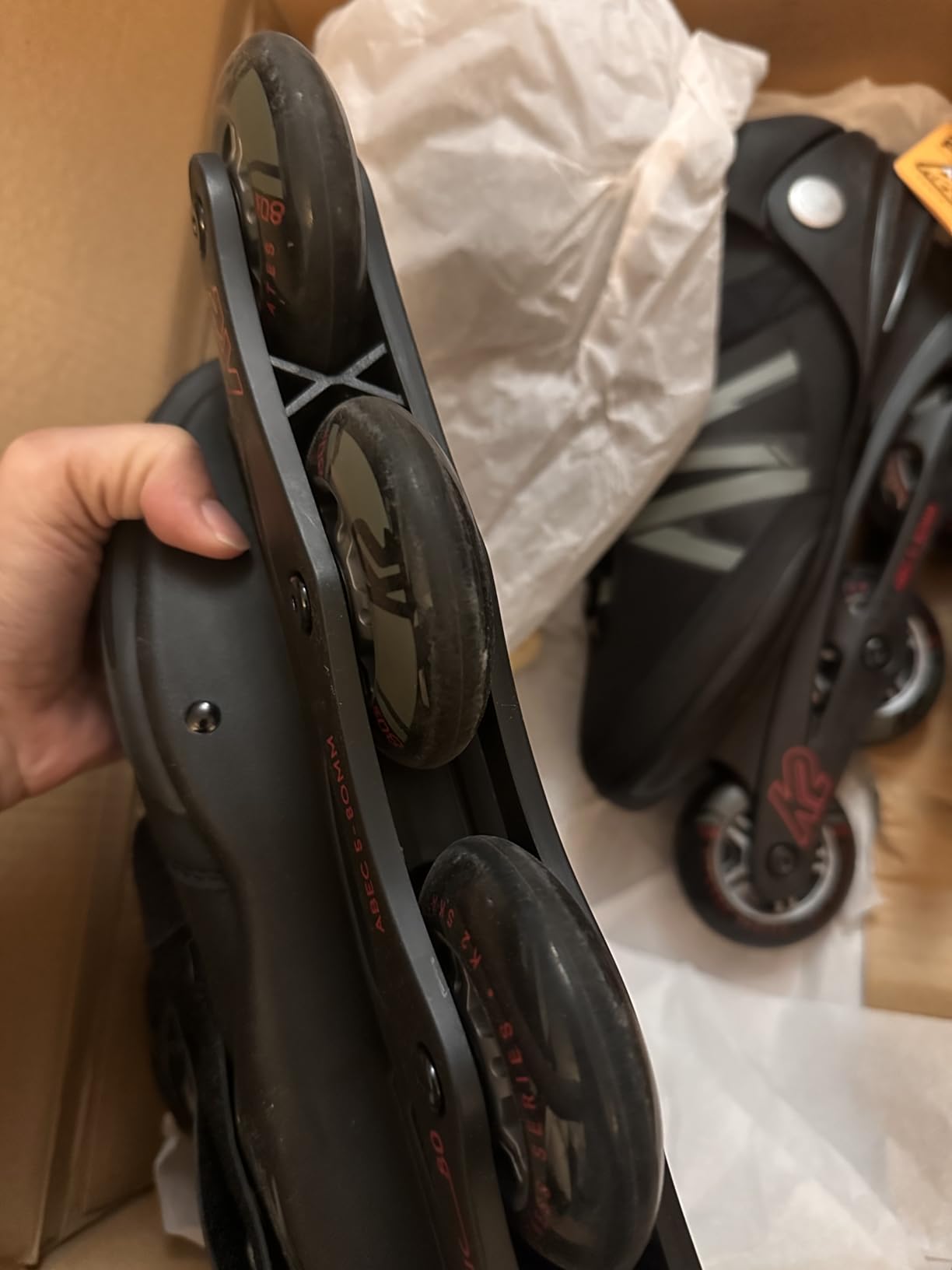 K2 Kinetic 80 Men's Inline Skates customer photo 2