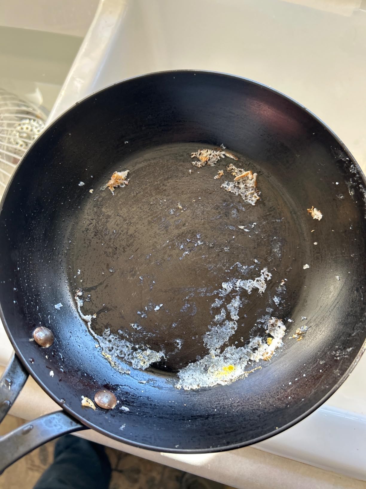 Tramontina Carbon Steel 12-Inch Large Frying Pan with Silicone Grip customer photo 2
