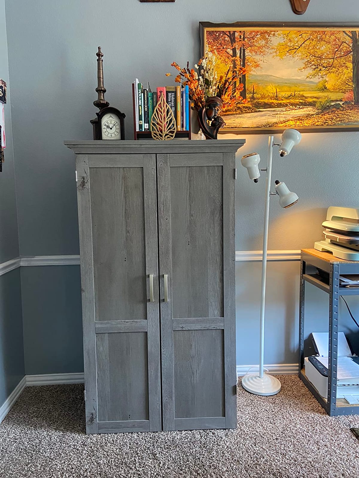 Sauder Miscellaneous Storage Craft & Sewing Armoire, L: 35.11