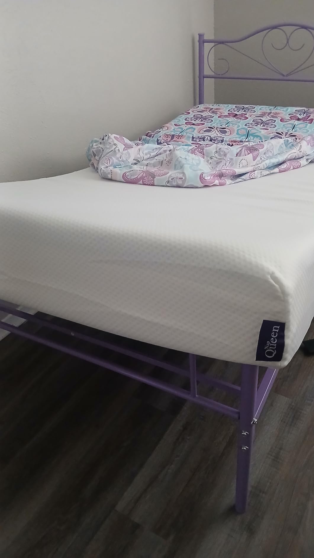 NapQueen 8 Inch Full Size Mattress, Bamboo Charcoal Memory Foam Mattress, Bed in a Box customer photo 2
