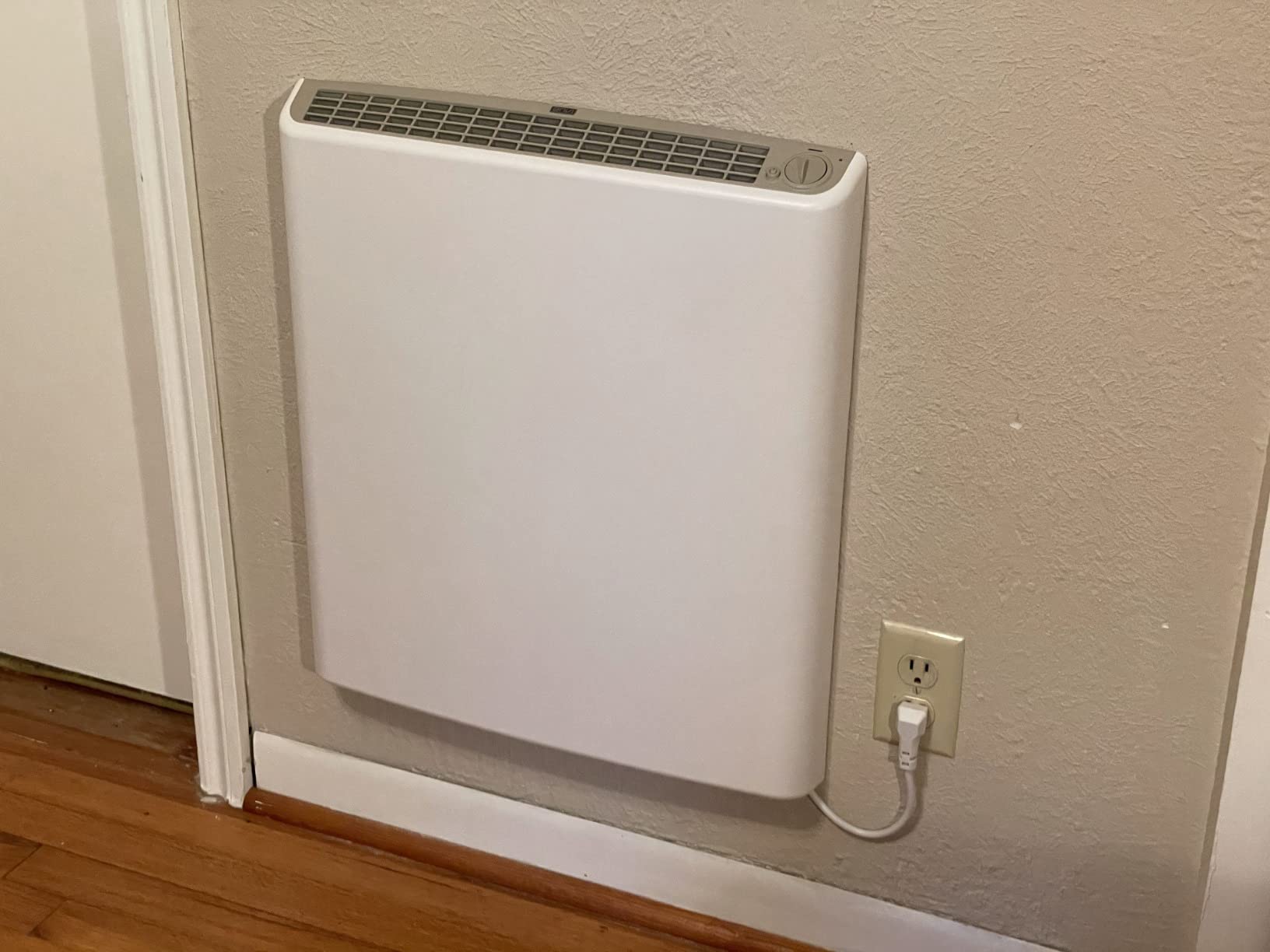 Envi Plug-in Electric Panel Wall Heaters for Indoor Use, Energy Efficient 24/7 Heating w/Safety Sensor Protection, Patented Quiet Fan-less Design, Easy 2-Min Install, Space Heater, Made in USA customer photo 2