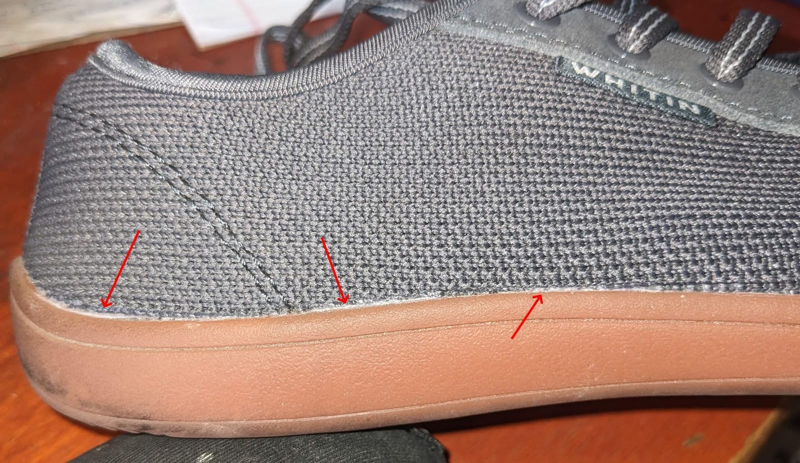 WHITIN Women's Barefoot Shoes | Zero Drop Sole | Wide Fashion Sneakers W81 customer photo 1