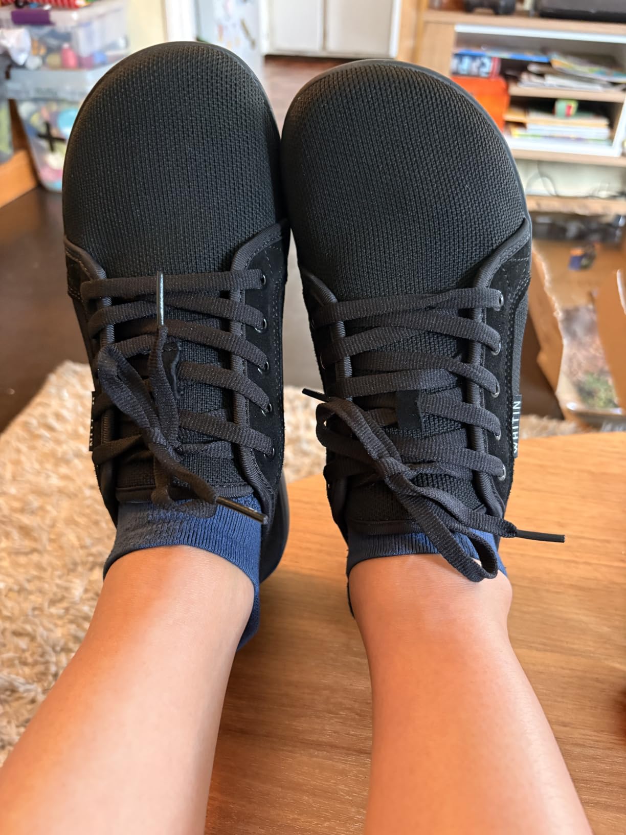 WHITIN Women's Barefoot Shoes | Zero Drop Sole | Wide Fashion Sneakers W81 customer photo 2