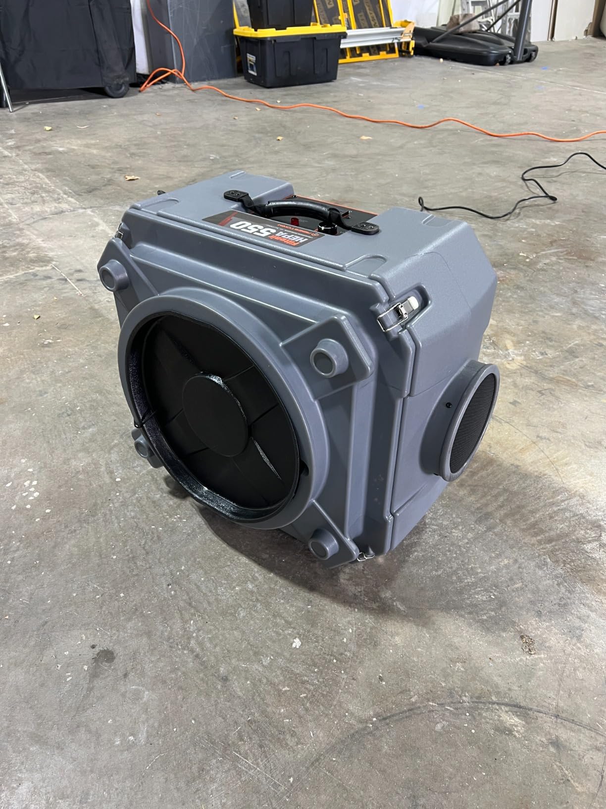 Abestorm Air Scrubber with 3 Stage Filtration,Stackable 550 CFM, S3 customer photo 1