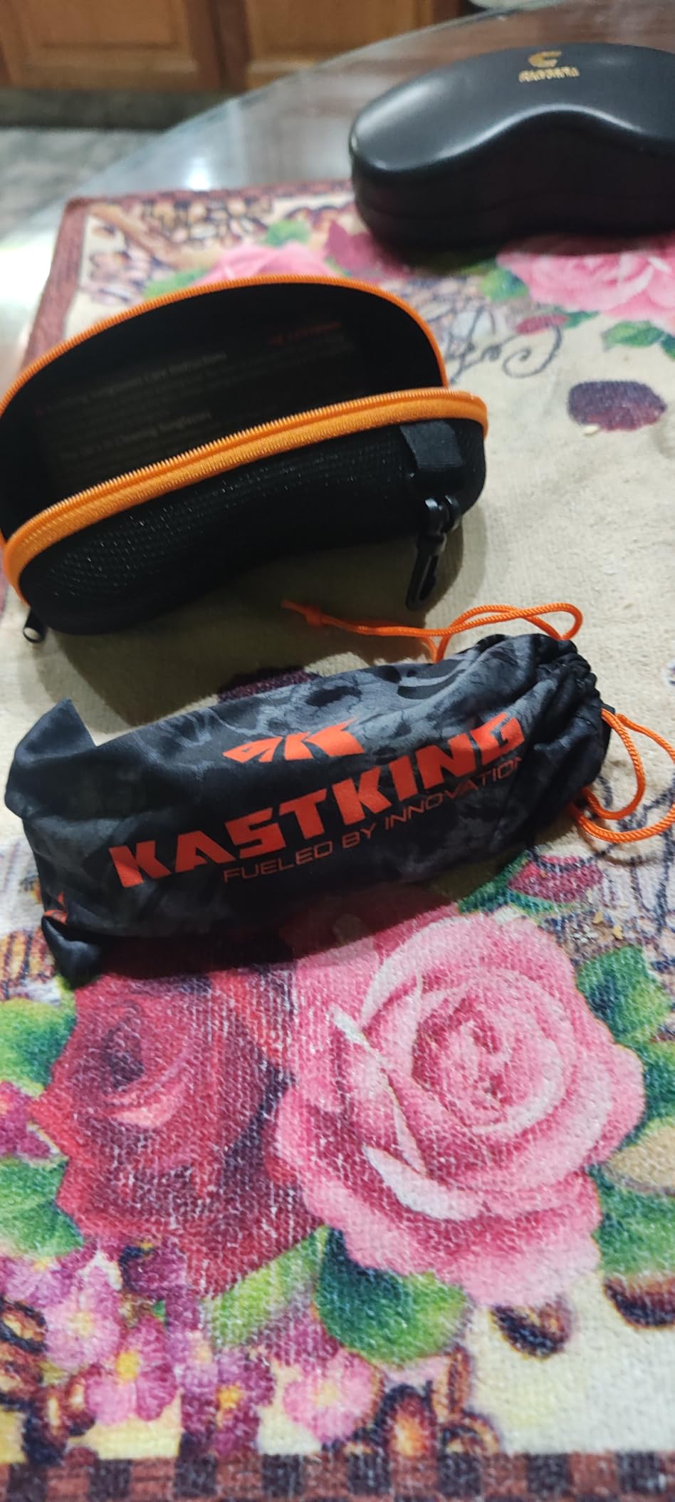 KastKing Huzzah Polarized Sport Sunglasses for Men and Women, Wrap Design customer photo 1