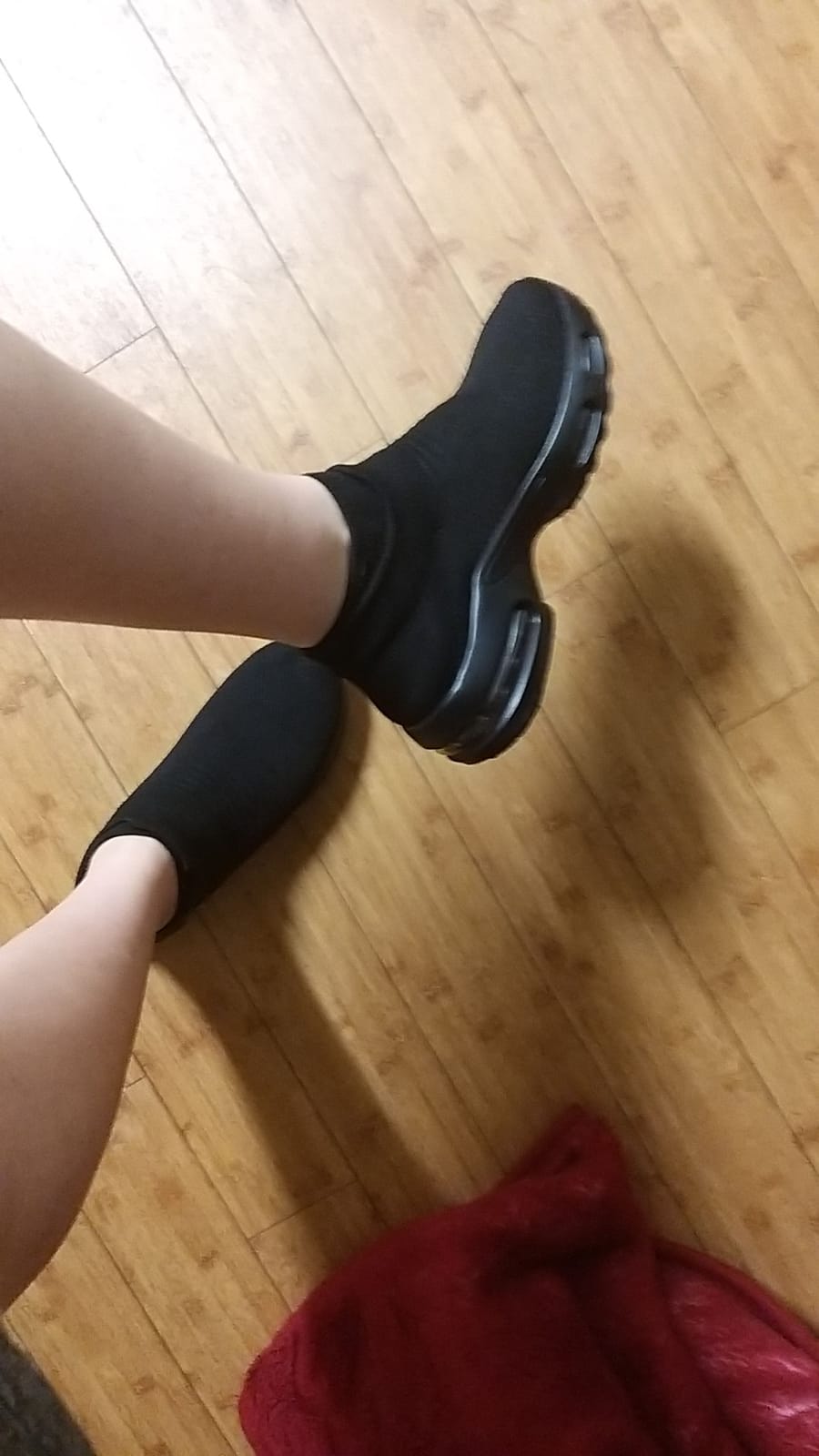 YHOON Women's Walking Shoes Slip-On – Comfortable Work Shoes for Standing All Day, Breathable Air Cushion Nursing Sneakers customer photo 1