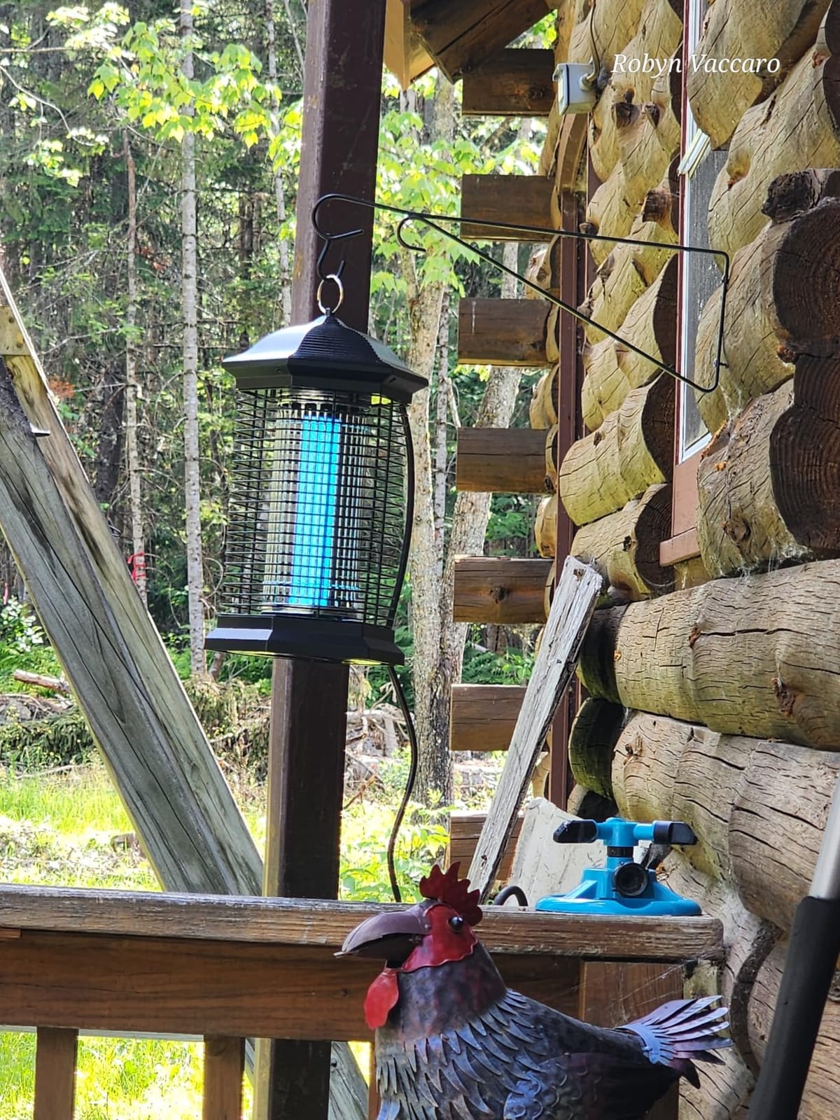 AMUFER Bug Zapper Outdoor Indoor with18W Power & 4400V Instant Grid customer photo 2